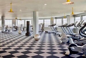 Fitness facility - Diamond Solitaire - Penthouse Beachfront Resort Condo (Galveston)