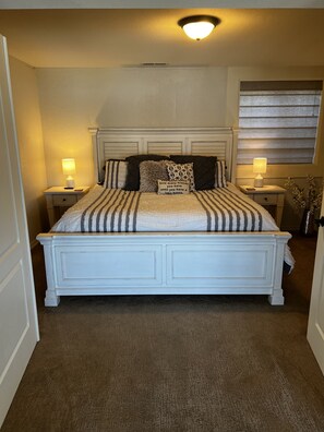 2 bedrooms, iron/ironing board, travel cot, free WiFi