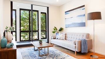 Premium Apartment, 1 Bedroom | Living area