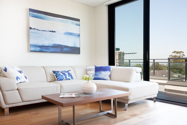 Superior Apartment, 3 Bedrooms | Living area | 42-inch flat-screen TV with digital channels, TV, Netflix