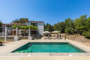 Pool - Holiday Home “Finca Can Blai” with Pool, A/C & WiFi (Capdepera)