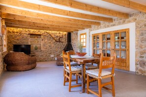 Dining - Holiday Home “Finca Can Blai” with Pool, A/C & WiFi (Capdepera)