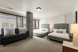 1 bedroom, iron/ironing board, Internet, bed sheets