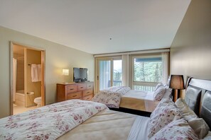 2 chambres, lit parapluie, Wi-Fi, draps fournis