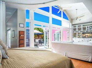 2 Schlafzimmer, Verdunkelungsvorhänge, Bügeleisen/Bügelbrett