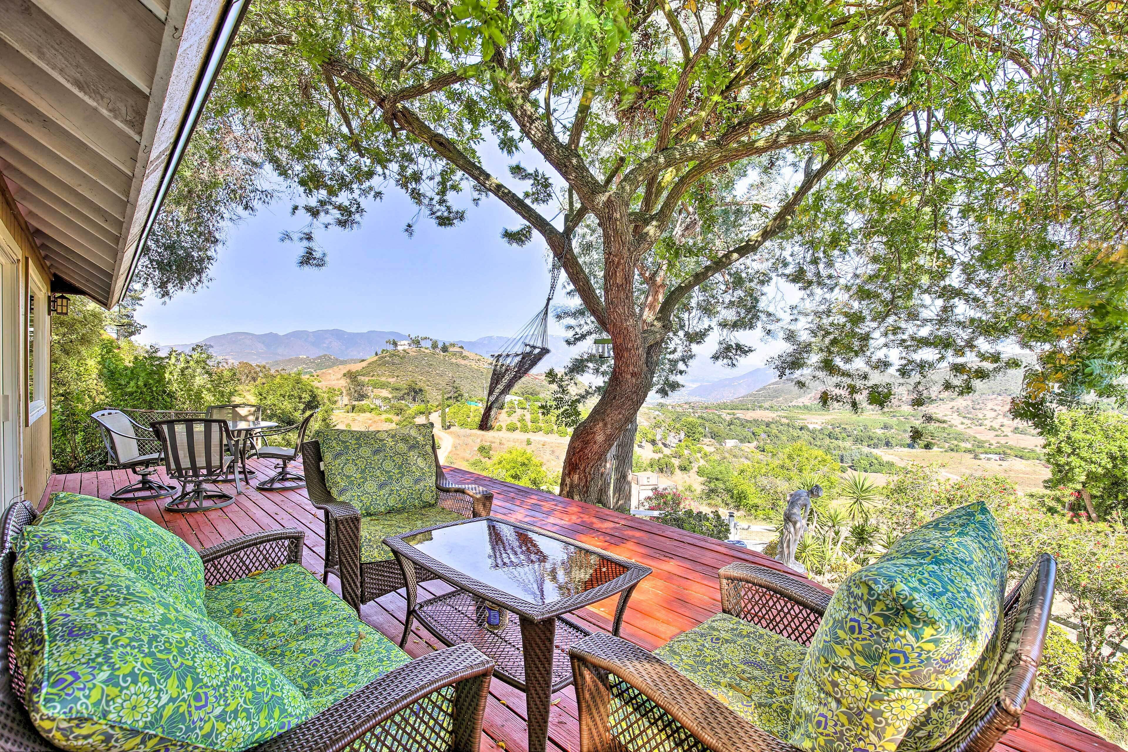 Hilltop Home in Wine Country w/ Hot Tub & Views!