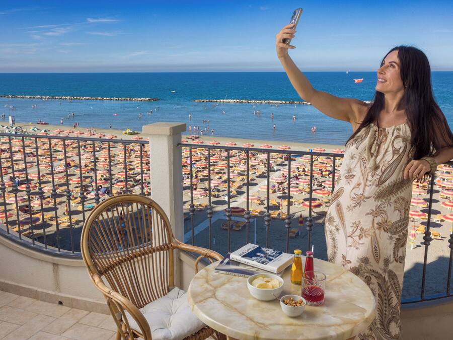 Junior Studio Suite, Sea View | Terrace/patio