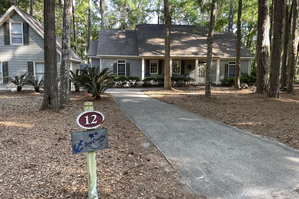 Front view of Vacation home