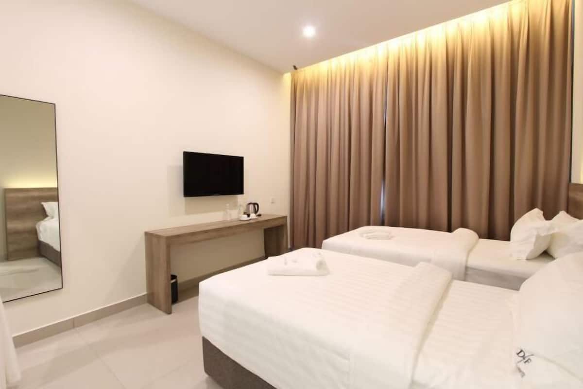 1 bedroom, individually furnished, desk, laptop workspace