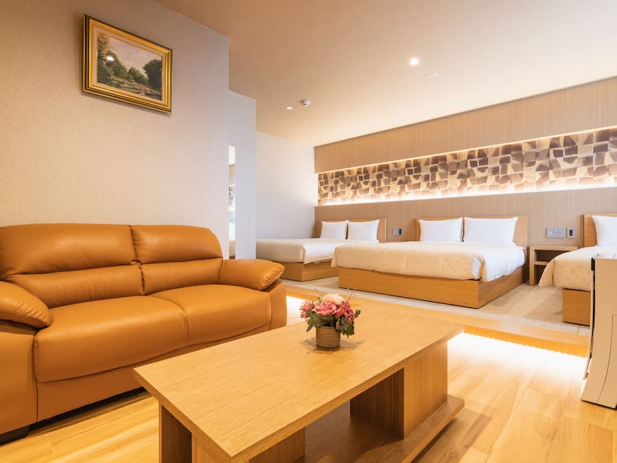 Superior Room, Non Smoking (B) | Living area | Flat-screen TV