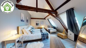 Iron/ironing board, free WiFi, bed sheets - vermala city center 1 bdrm up to 6 (Strasbourg)