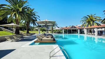 Kauden mukainen ulkouima-allas