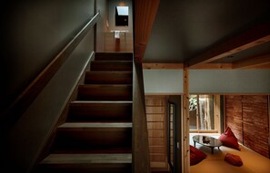 Staircase - Tasokare Machiya House (Kyoto)
