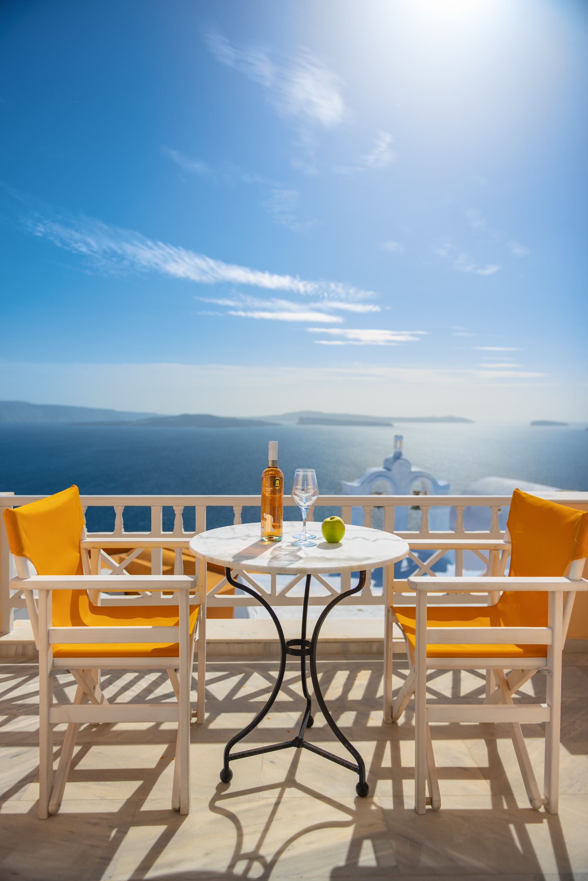 Vue depuis l’hébergement