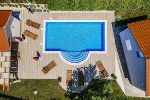 Aerial view - Villa Bilić (Proložac)