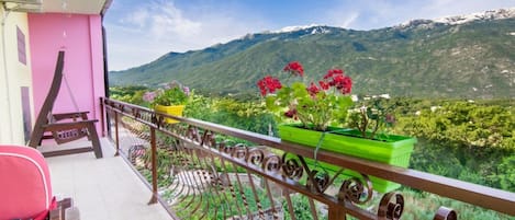 公寓, 5 间卧室 | 阳台景观