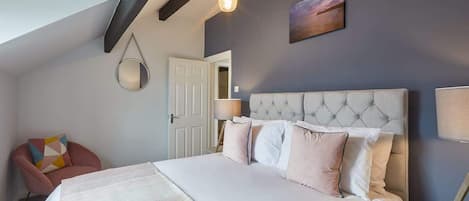 1 soveværelse, premium-sengetøj, strygejern/strygebræt, gratis Wi-Fi