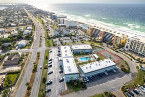 Condo, 2 Bedrooms | Exterior - Venus 111 is a Ground Floor 2 BR on Okaloosa Island steps from the pool by RedAwning (Fort Walton Beach)