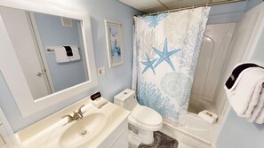Condo, 2 Bedrooms | Bathroom - Venus 111 is a Ground Floor 2 BR on Okaloosa Island steps from the pool by RedAwning (Fort Walton Beach)