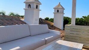 Terrace/patio - Luz y Pinos; vistas al mar y los pinos (Roche)