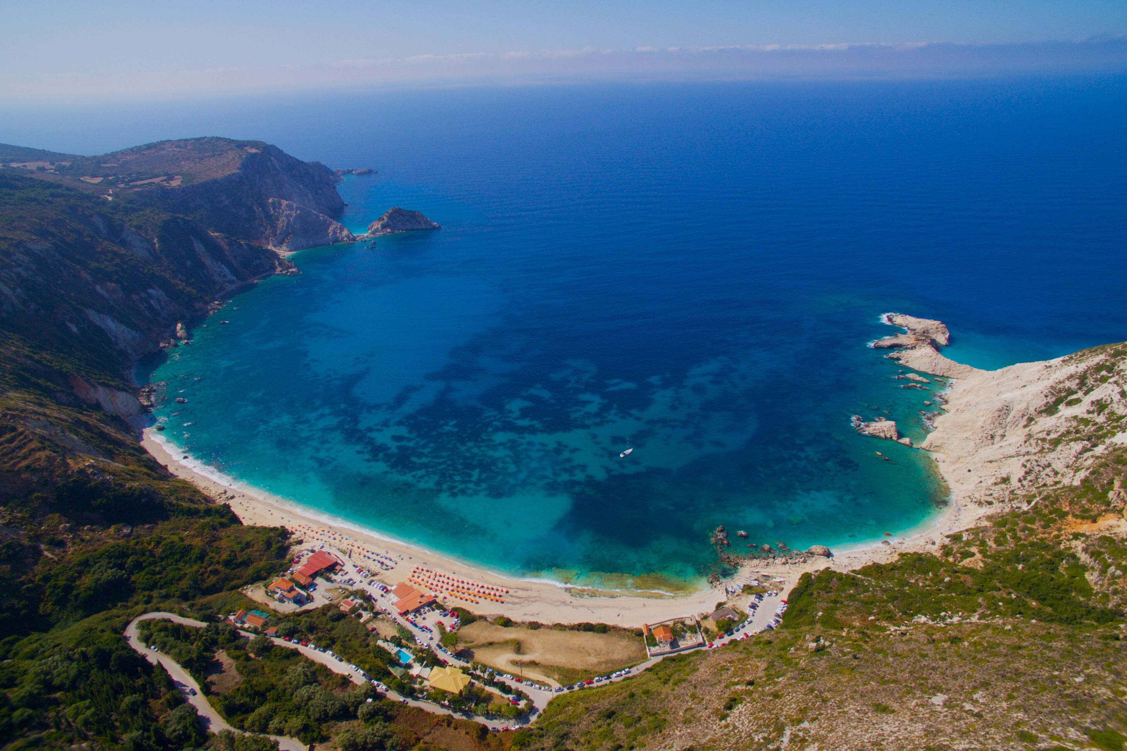 Villa Arietta is only 10 mins drive to the magnificent Petani beach! 