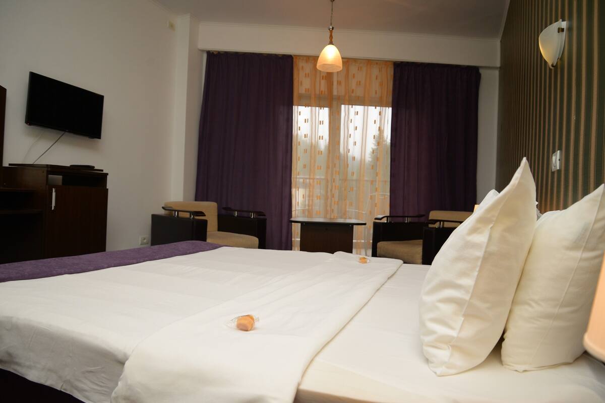 Standard Double Room | Minibar, desk, laptop workspace, individually decorated