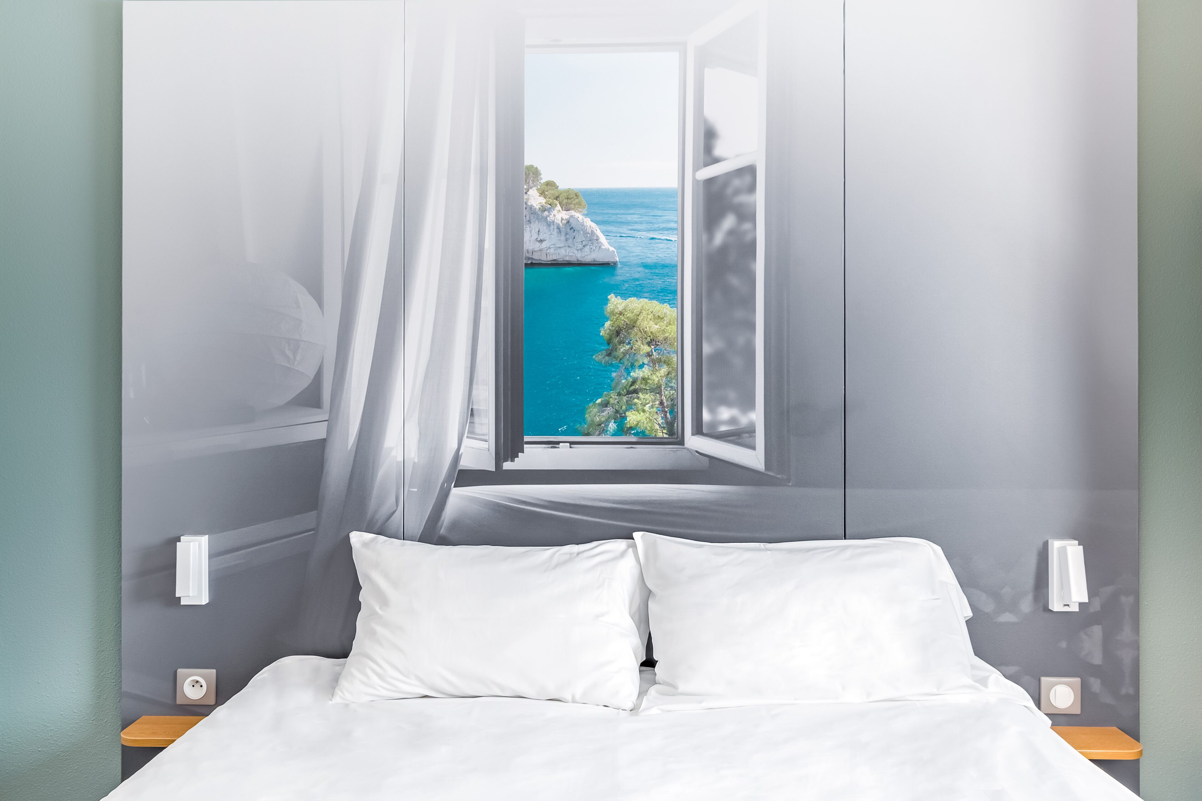 Bureau, chambres insonorisées, Wi-Fi gratuit, draps fournis