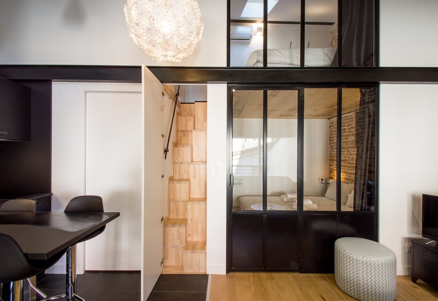 2 chambres, fer et planche à repasser, Wi-Fi gratuit, draps fournis