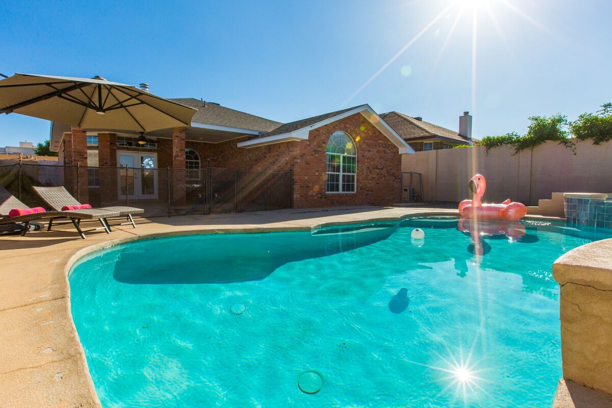 Sunshine and Pool time
 -NO PARTIES ALLOWED-