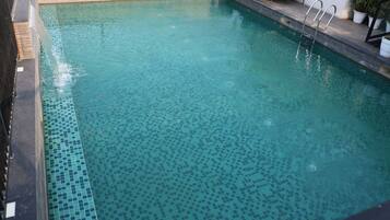 Rooftop pool
