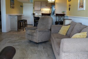 TV, books, video library