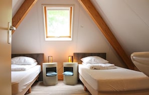 3 chambres, lit de bébé portatif, accès au Wi-Fi (inclus)