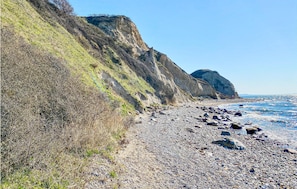 Tæt på stranden