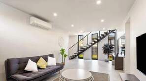 TV, DVD player, offices