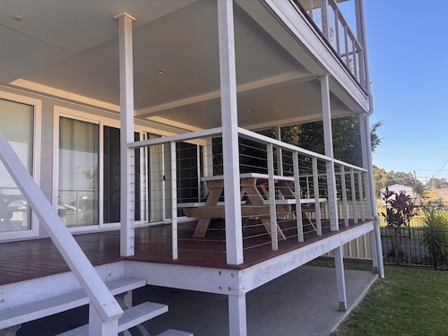 Enjoy the sandy feet and salty hair while staying at The Lodge Diamond Beach