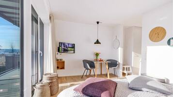 Wifi gratis y ropa de cama