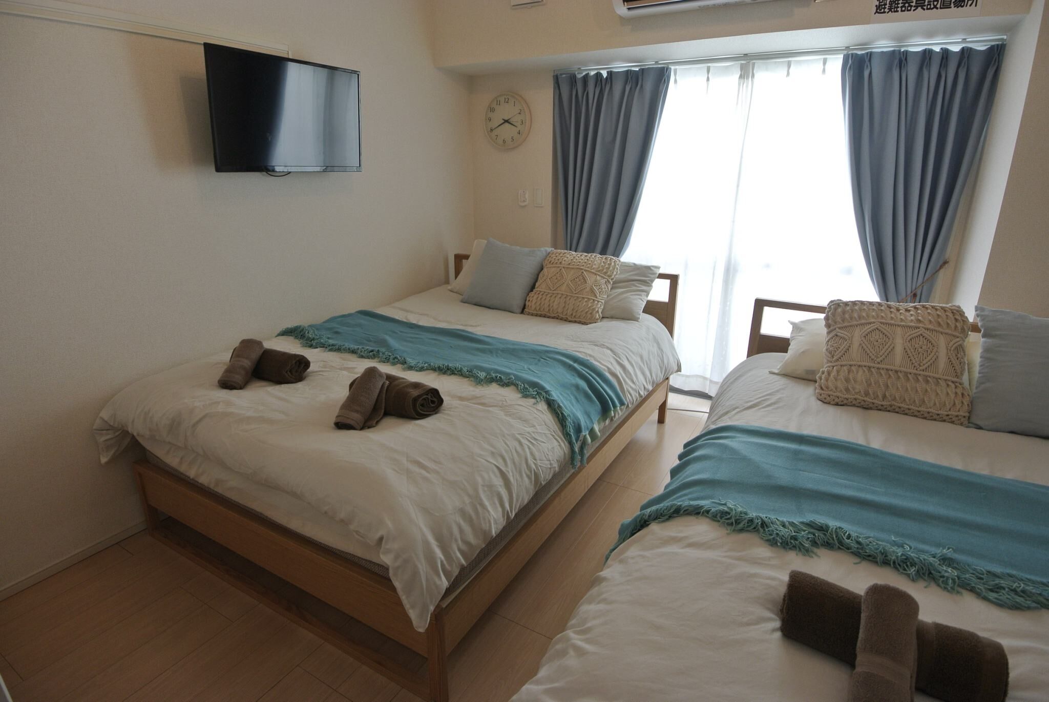 402 | 遮光窗帘、熨斗/熨衣板、免费 WiFi、床单