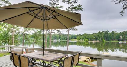 Waterfront Lakehouse w/ Private Dock & Fire Pit!
