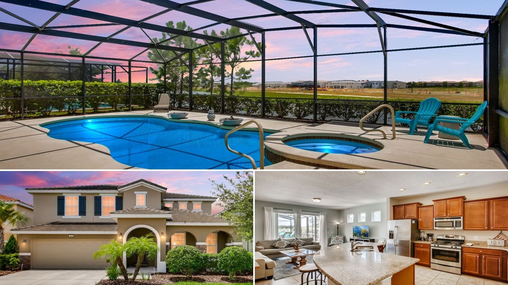 Gorgeous 5 bed/4.5 bath Private SF Pool Villa in Solterra| 5- Star Resort