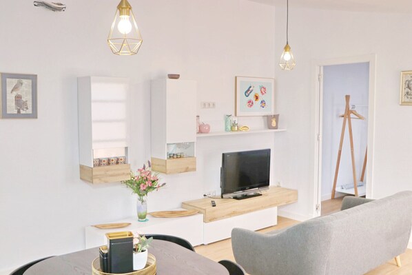 Living area - Holiday home with private pool (Chiclana de la Frontera)