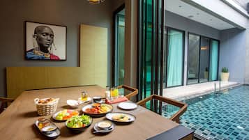 In-room dining