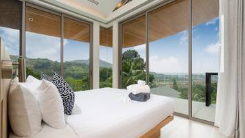 Villa Deluxe | 4 dormitorios, caja fuerte, decoración individual