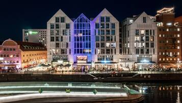 Façade de l’hébergement