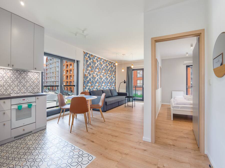 Apartment (9) | 1 Schlafzimmer, kostenloses WLAN, Bettwäsche