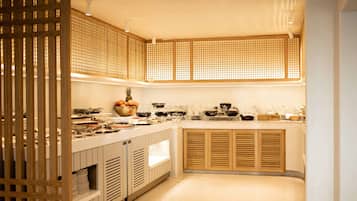 Petit déjeuner buffet compris tous les jours