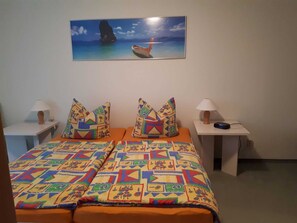 2 Schlafzimmer, Bettwäsche