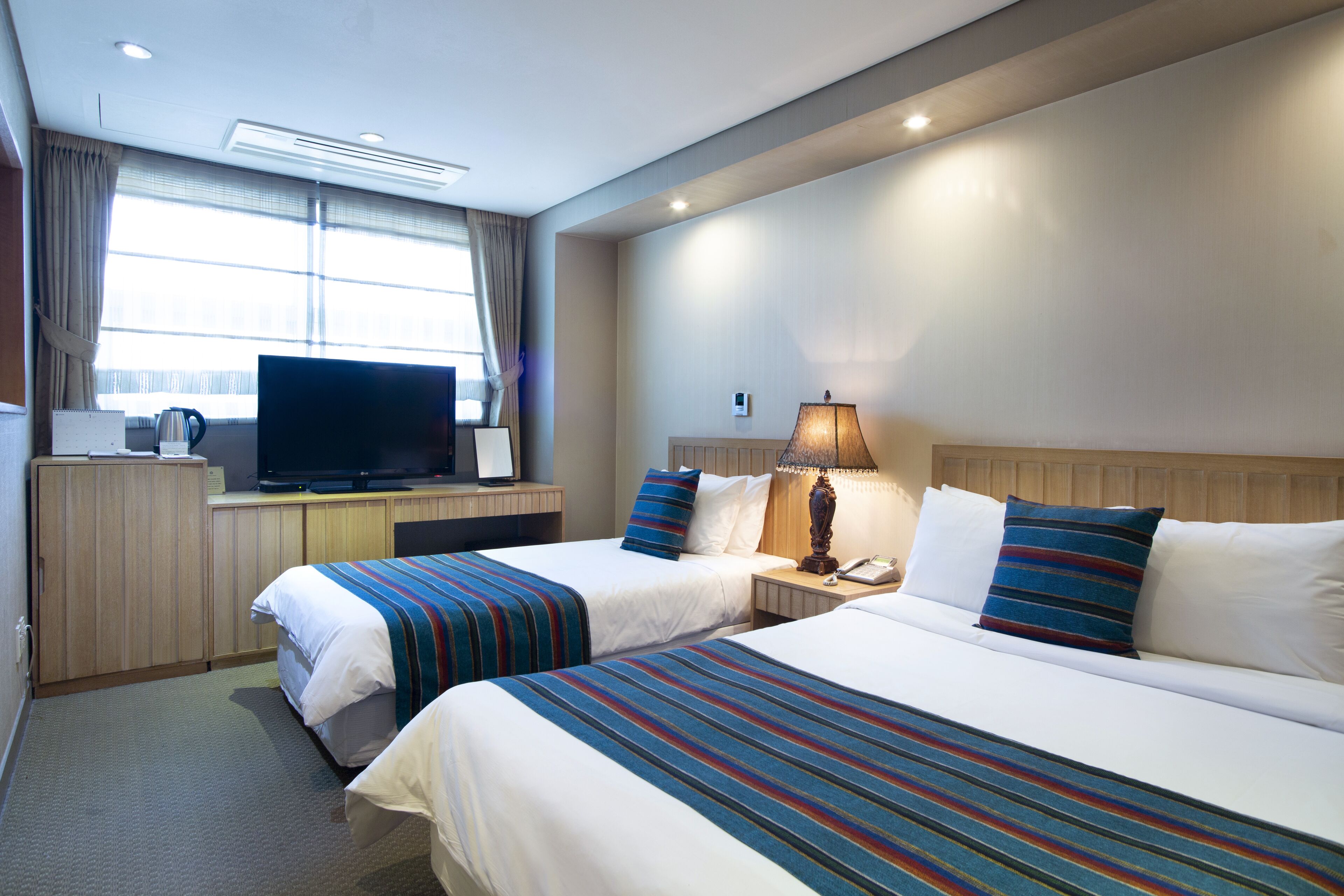 Standard Twin Room | Memory foam beds, iron/ironing board