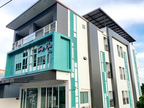 Voorkant van accommodatie