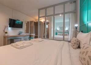 Deluxe Room | Desk, free WiFi, bed sheets - Tiny Krabi Hotel (Krabi)