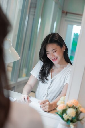 Grand Deluxe | Desk, free WiFi, bed sheets - Tiny Krabi Hotel (Krabi)